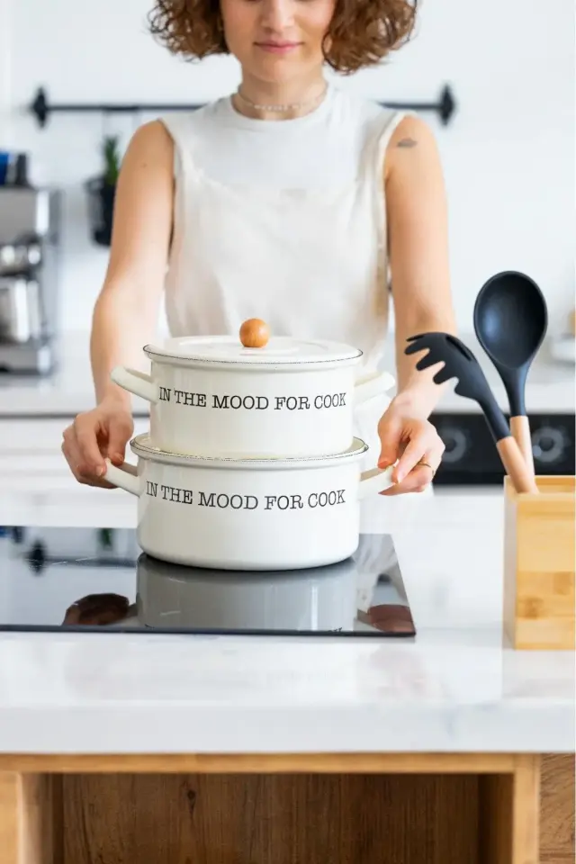 Serisi 22 cm Emaye Tencere Radiesum.. 1137848