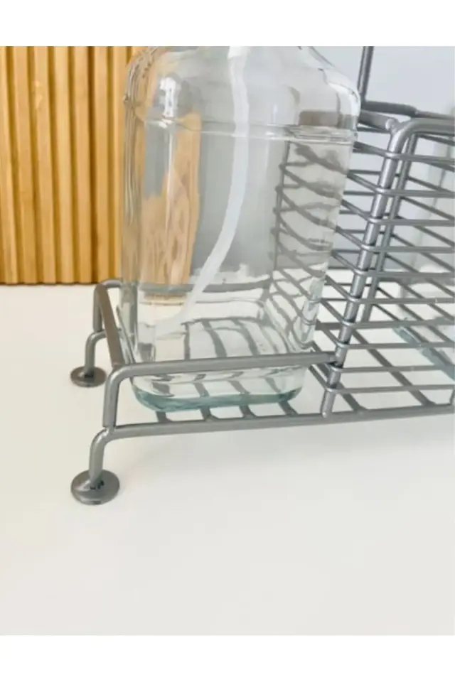 Mien Kulp Detaylı Standlı 2’li Cam Sabunluk Seti Ikili Sabunluk Set Standlı Sabunluk