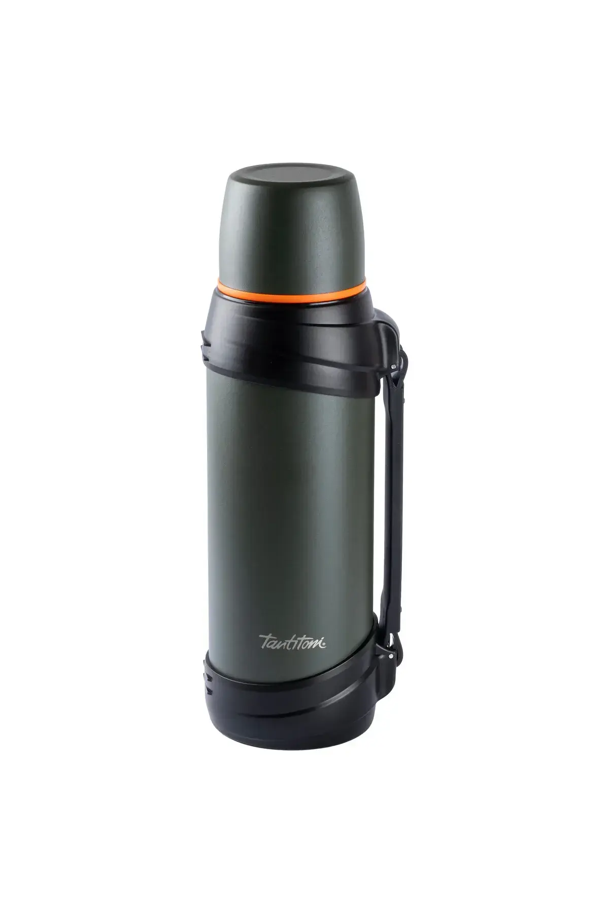 020-01-KOYU YEŞİL PASLANMAZ ÇELİK TUTACAKLI TERMOS 2.5LT