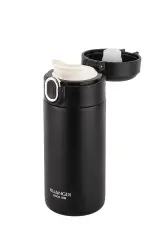 Okadı Siyah Paslanmaz Çelik Termos 300ml