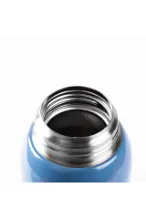 KAKE MAVİ AYICIK DESENLİ ÇİFT KAPAKLI ÇOCUK TERMOSU 600ML