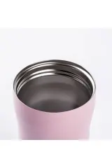 024-01-PEMBE ÇİFT KATMANLI PASLANMAZ ÇELİK TERMOS BARDAK 350ML