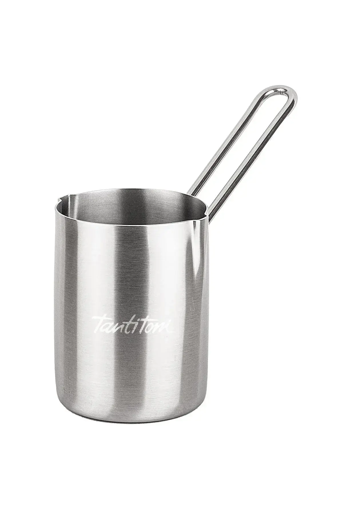 Paslanmaz Çelik Çift Ağızlı Silindir Cezve 350 ml