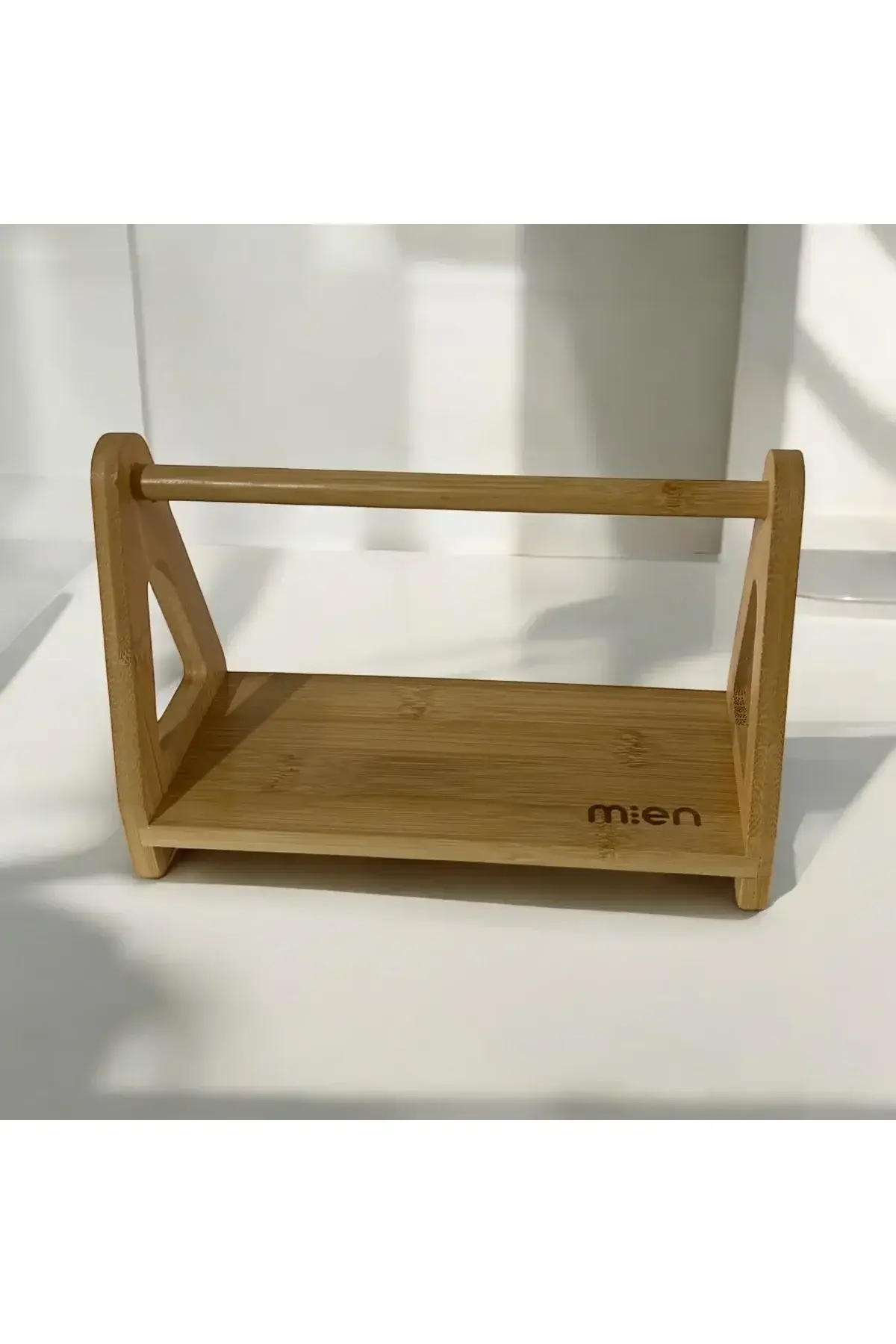 BAMBU KAVANOZ STANDI-BAMBU BAHARATLIK-SUNUMLUK 22CM