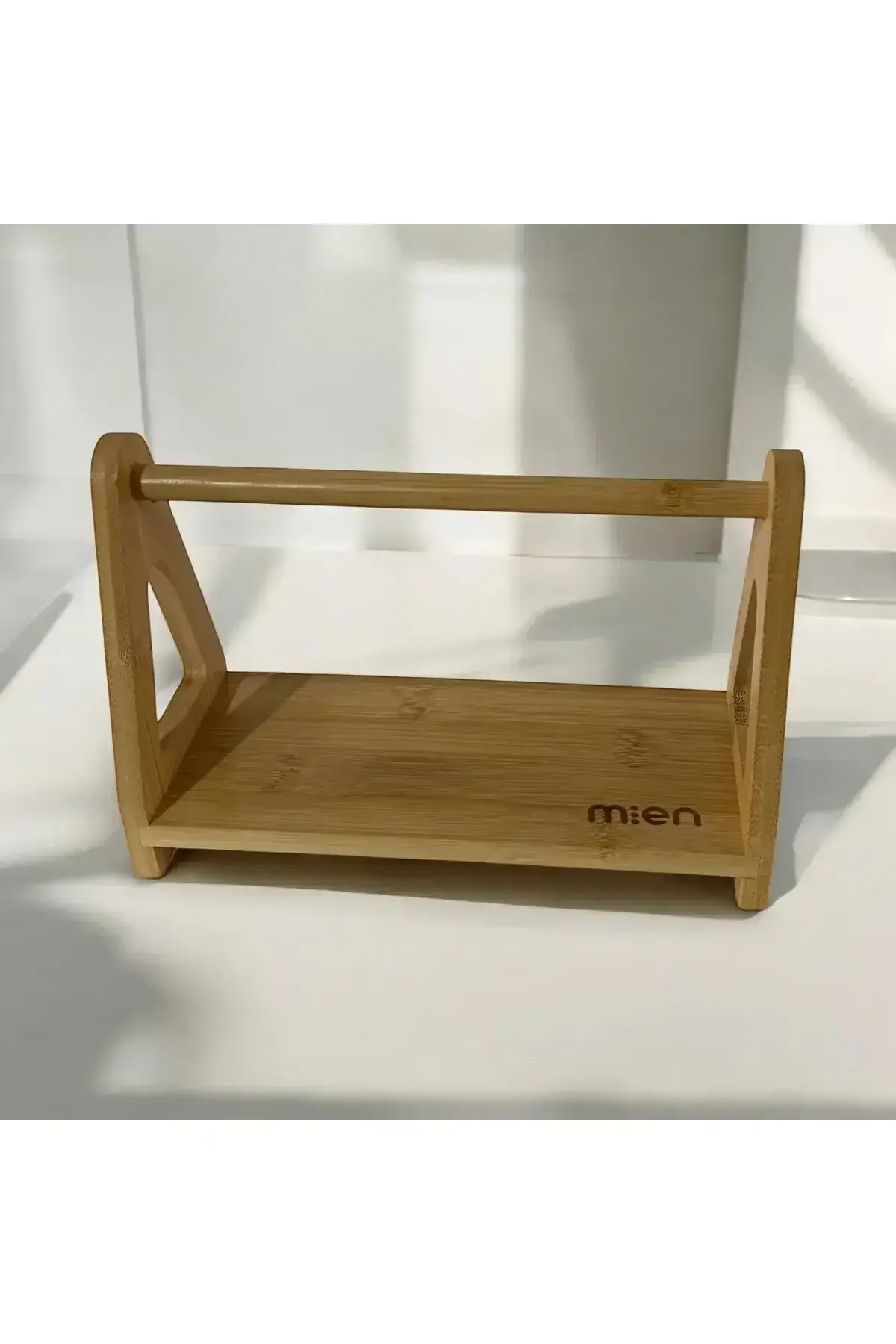 BAMBU KAVANOZ STANDI-BAMBU BAHARATLIK-SUNUMLUK 22CM