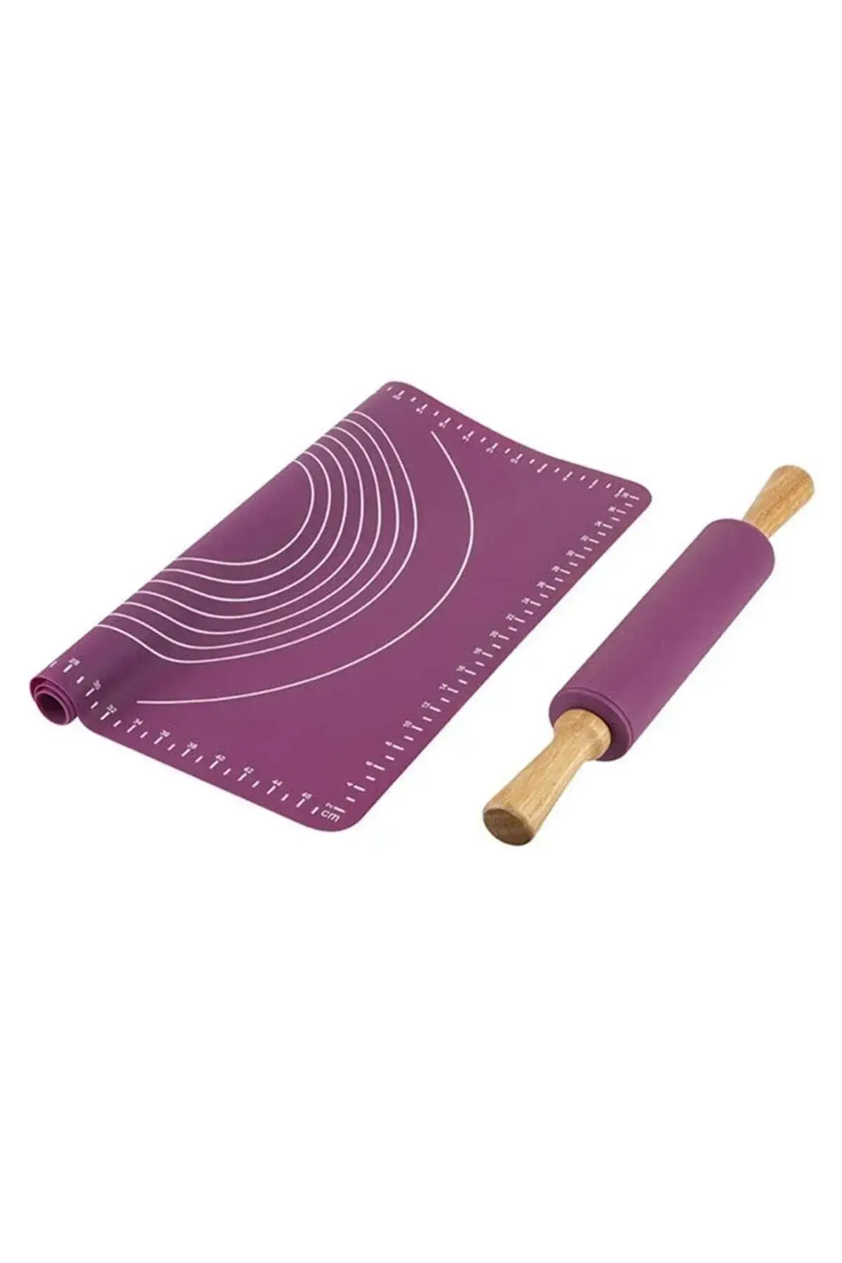 Silikon 2 Li Hamur Açma Seti Mor Soft Mm02v