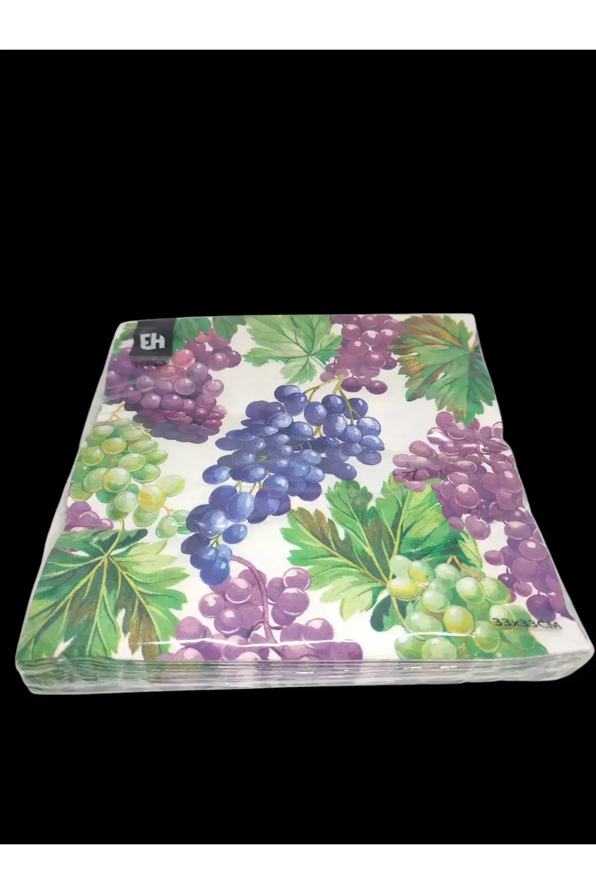 Üzümlü renkli Peçete,Sunum peçetesi 33x33 peçete