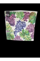 Üzümlü renkli Peçete,Sunum peçetesi 33x33 peçete