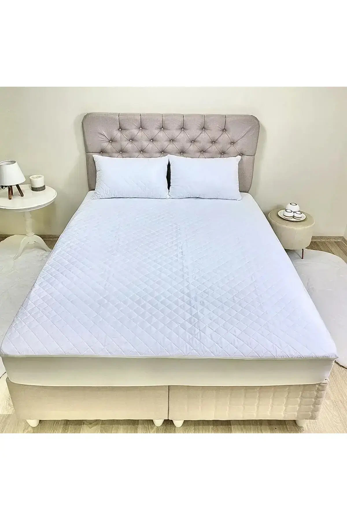 Mikro Kapitone Fitted Sıvı Geçirmez Yatak Alezi Tek Kişilik Çift Kişilik Bebek Alezi