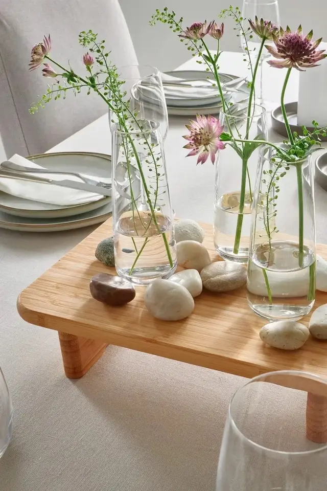 Bambu Ayaklı Kesme Tahtası