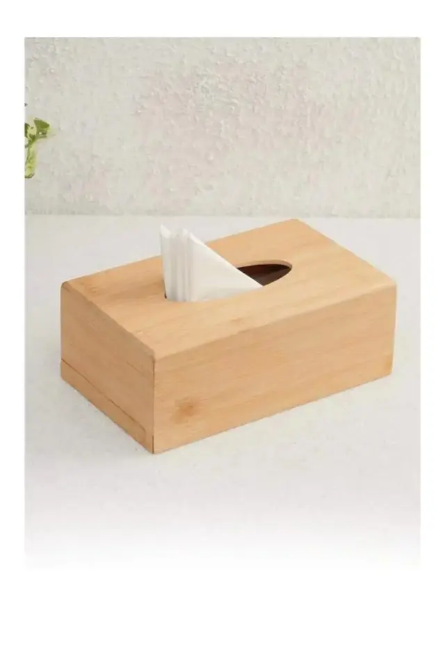 Kağıt Mendil Kutusu Masaüstü Peçetelik