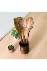 Akasya kaşıklık ve 3lü kaşık set