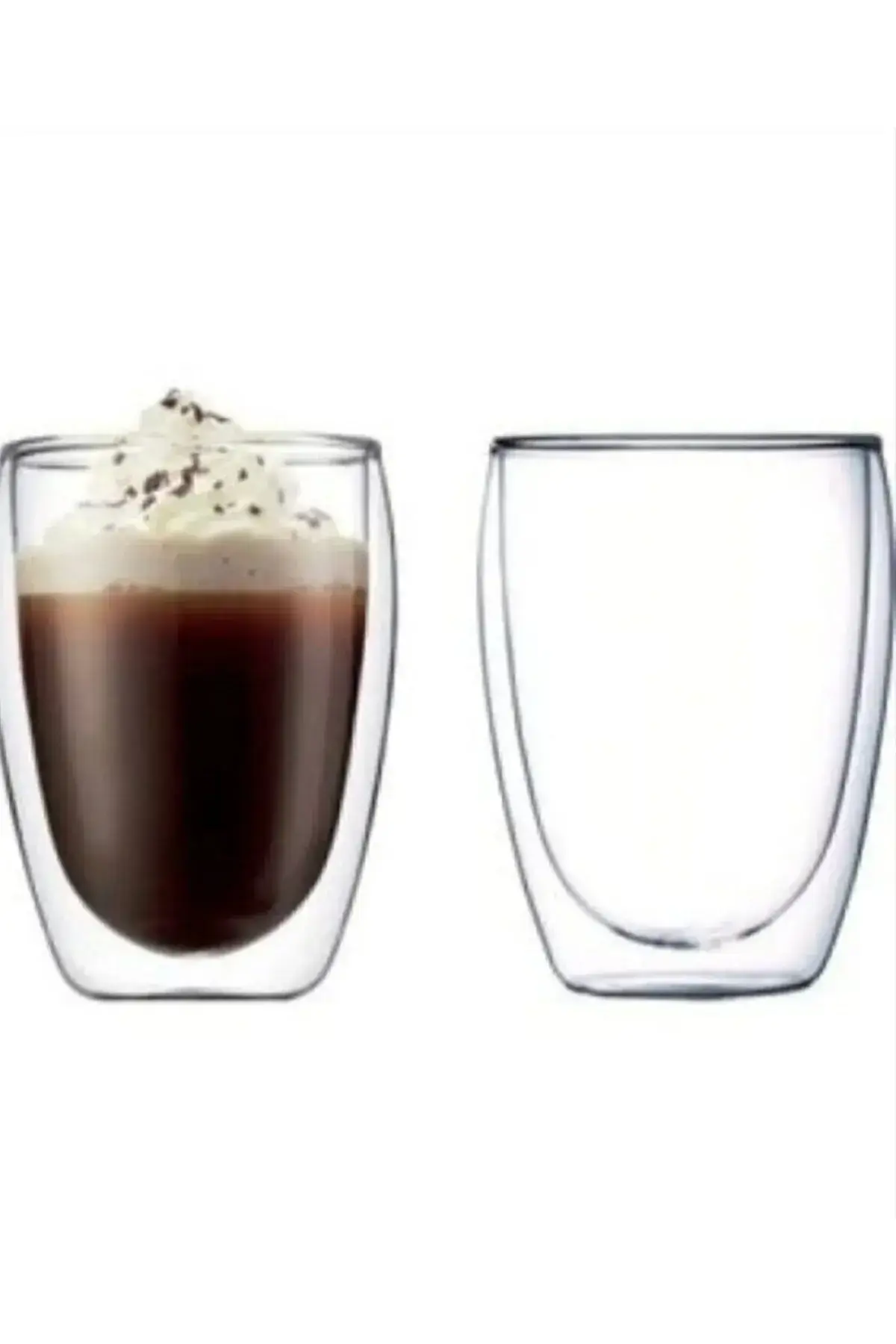 Çift Cıdarlı 350ml Bardak.meşrubat Bardağı 2'li