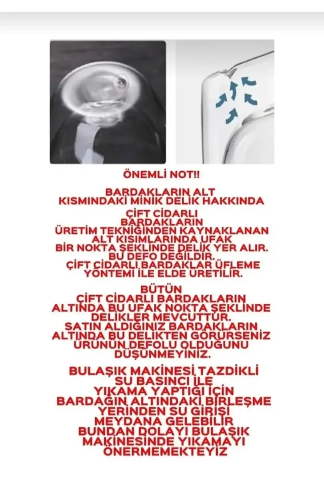 Çift Cıdarlı 350ml Bardak.meşrubat Bardağı 2'li