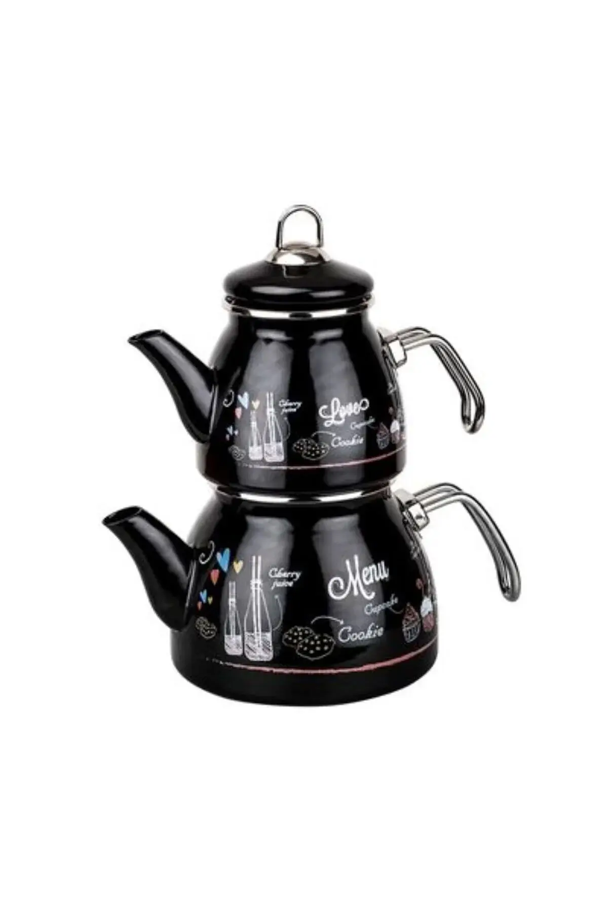 LOVE MENU EMAYE ÇAYDANLIK TAKIMI 1000ML/2200ML