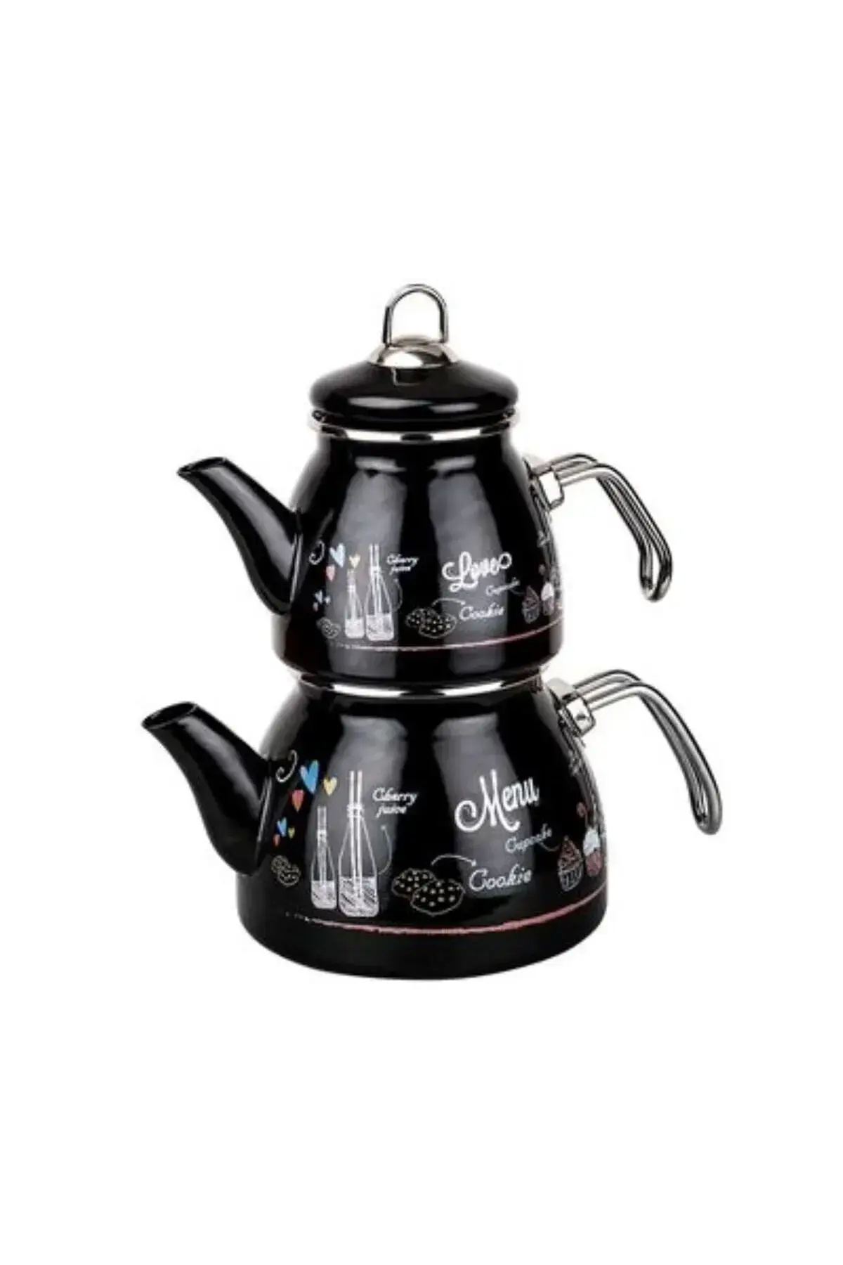 LOVE MENU EMAYE ÇAYDANLIK TAKIMI 1000ML/2200ML