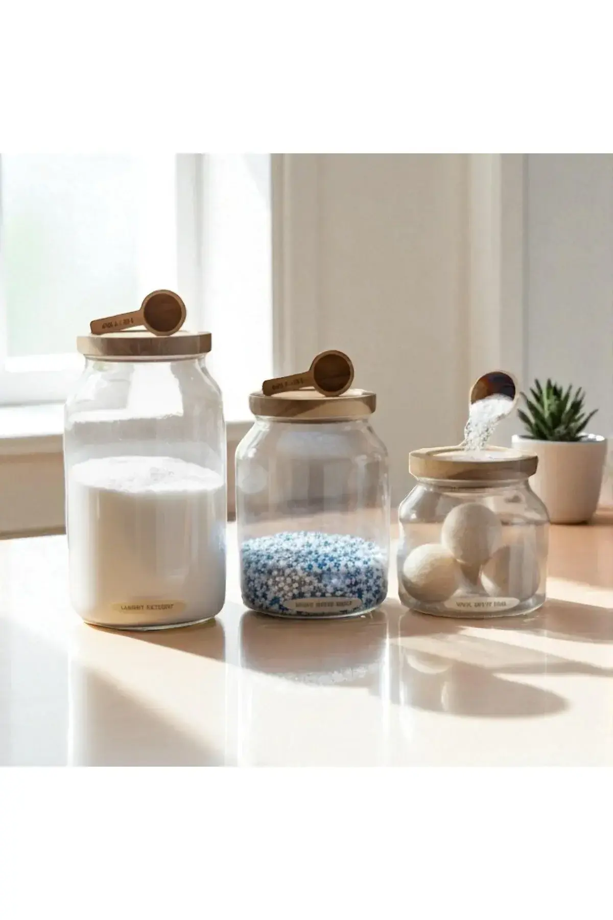 Akasya Mega Cam Kavanoz Seti , Vakumlu kapaklı Erzak kavanoz set , Çok amaçlı Kavanoz seti