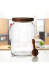 Akasya Mega Cam Kavanoz Seti , Vakumlu kapaklı Erzak kavanoz set , Çok amaçlı Kavanoz seti