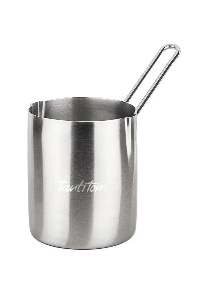 Paslanmaz Çelik Çift Ağizli Silindir Cezve 770 ml (No Color)