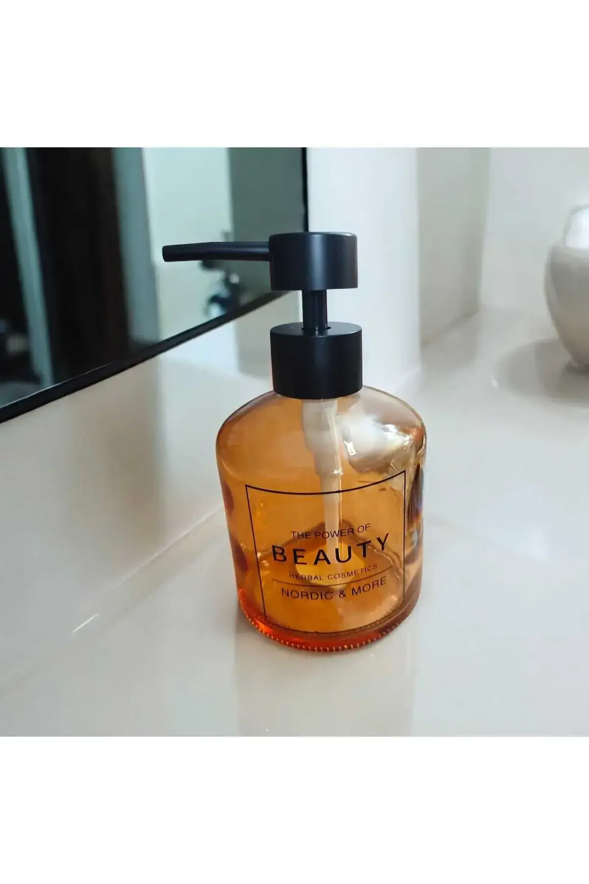 Cam Sabunluk , Losyon şişe Amber