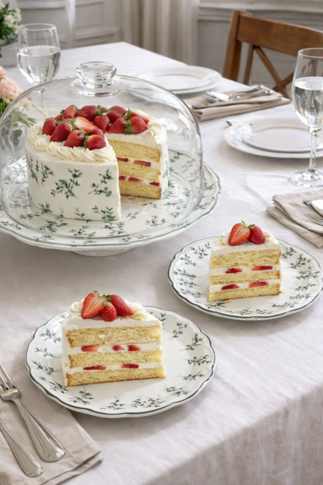 Terra Fulya Ayaklı Sunum Seti 8 Parça,Pasta Sunum Seti