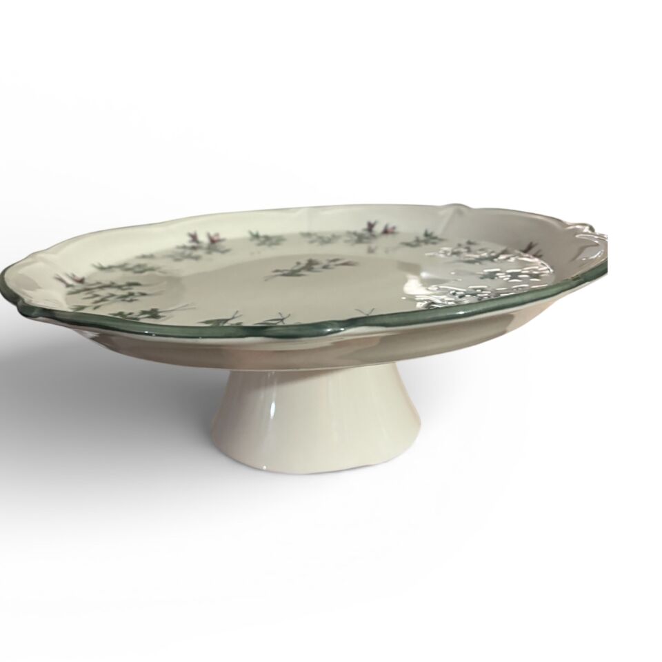 Terra Fulya Ayaklı Sunum Seti 8 Parça,Pasta Sunum Seti