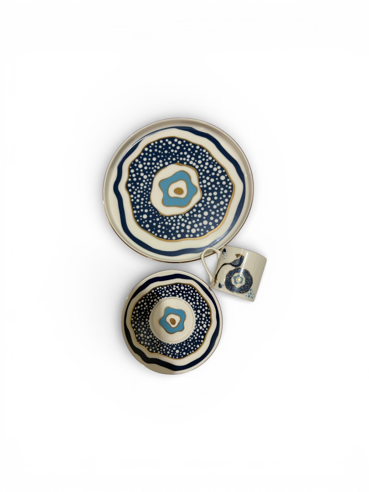 Pavo Stolt Pasta Seti ve Kahve Fincanı 6 kişilik set