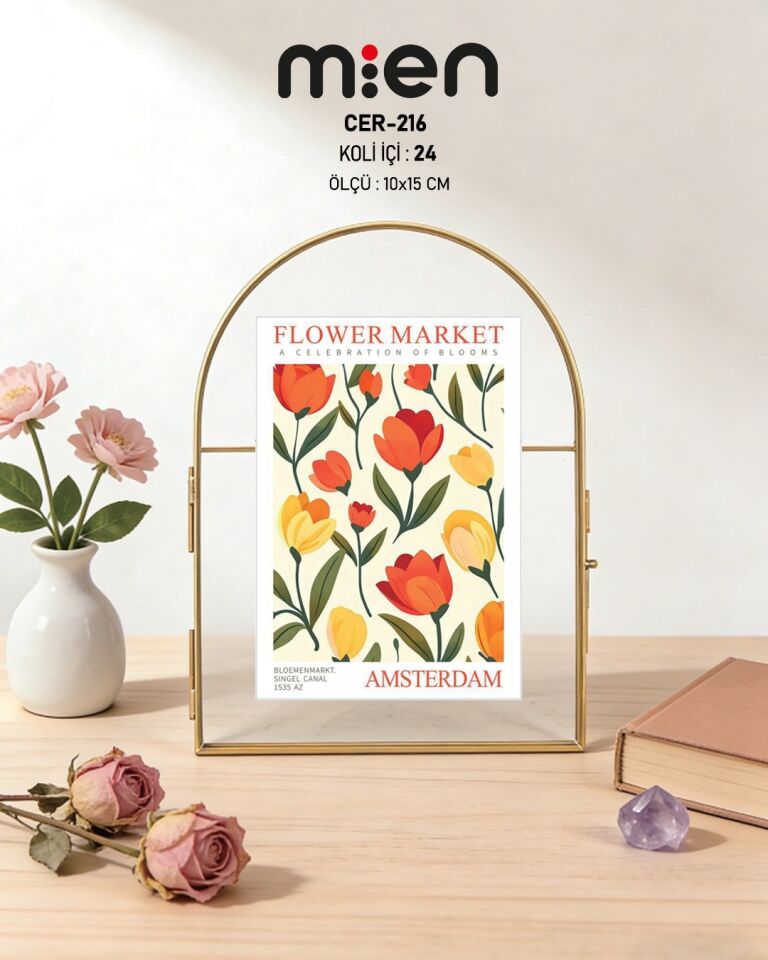 Decosa Gold Cam 10x15 cm Dekoratif Çerçeve