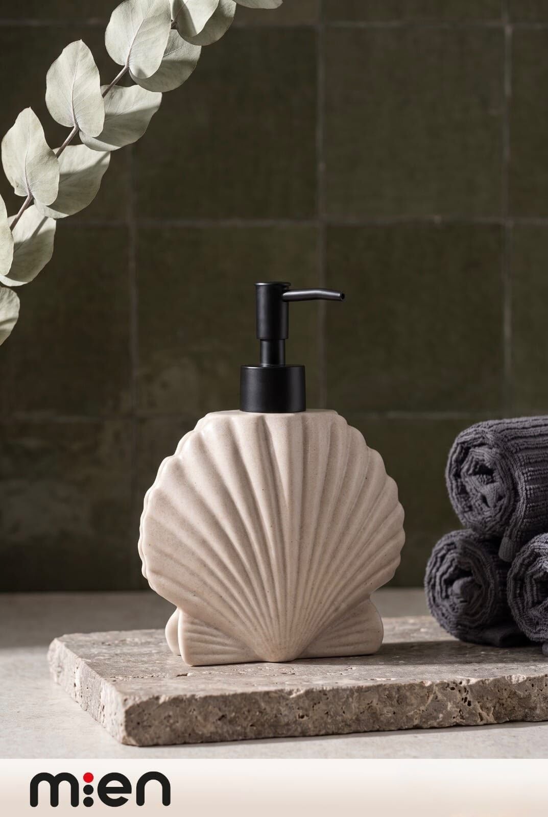 Ocean Polyresin İstiridye Sıvı Sabunluk