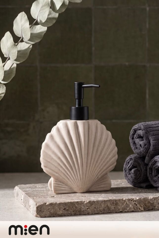 Ocean Polyresin İstiridye Sıvı Sabunluk