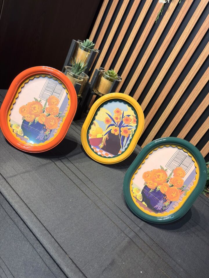 Vıstos Çerçeve 15x20cm 3 Adet Renkli Çerçeve Set