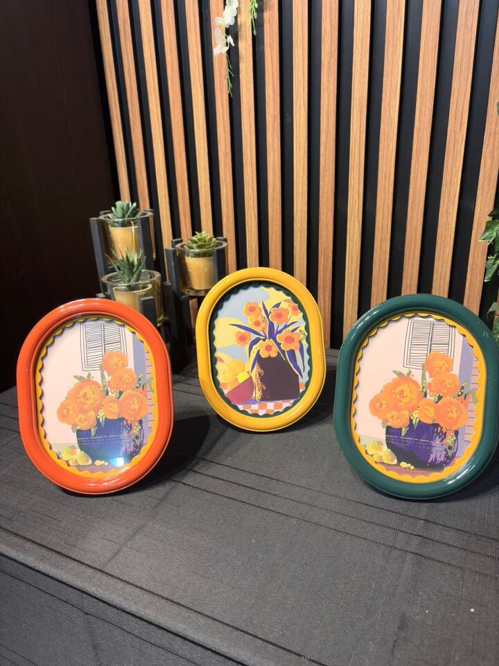 Vıstos Çerçeve 15x20cm 3 Adet Renkli Çerçeve Set