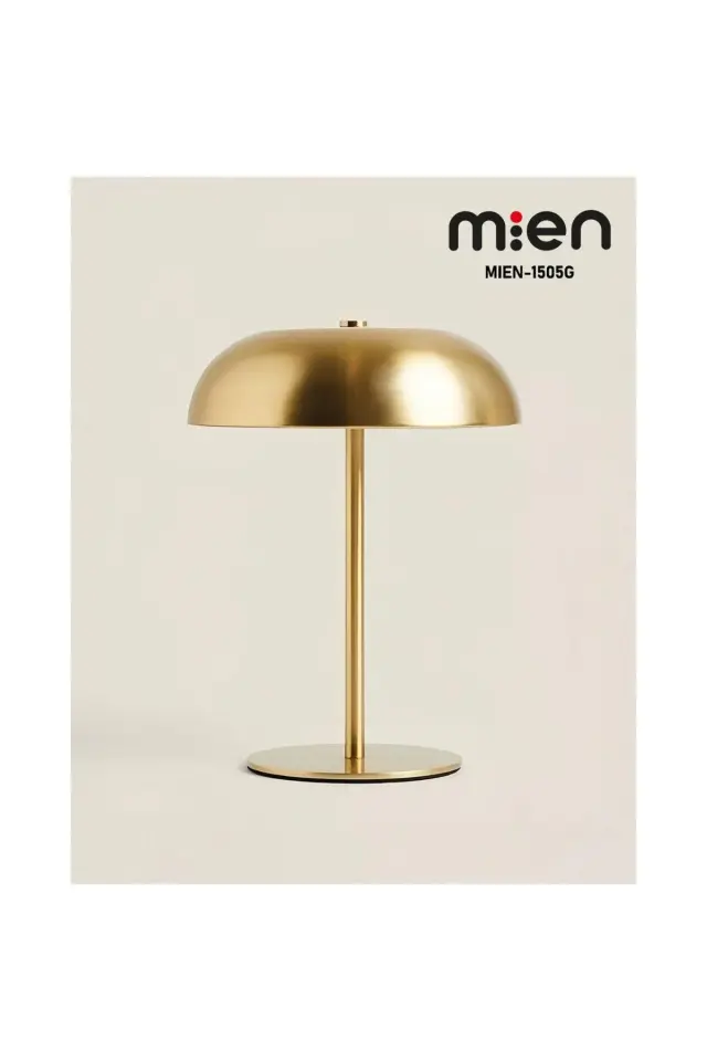 Gold Şarjlı LED Masa Lambası & Abajur